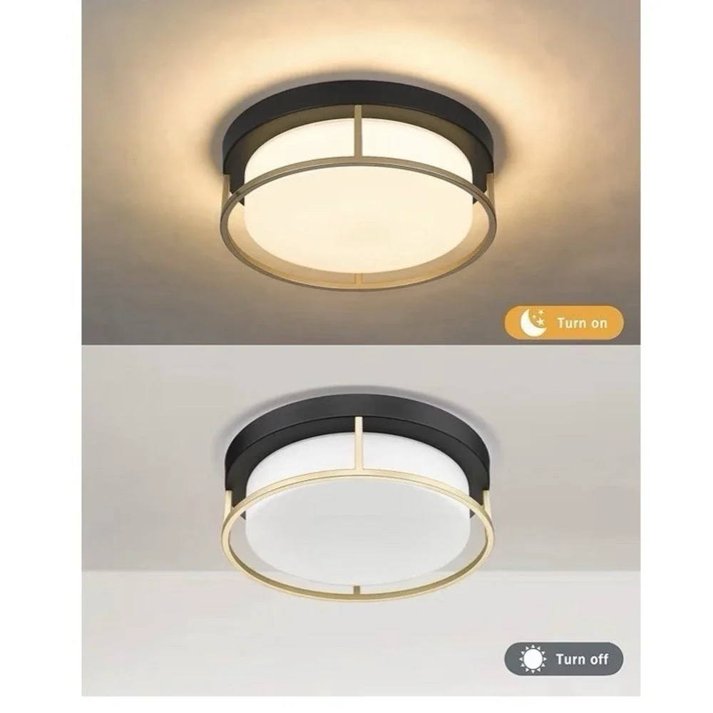 Caldion LED Modern Ceiling Light Fixture 12inch 24W 1100lumens Flush Mount Ceili